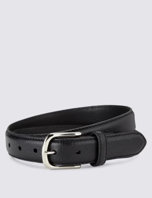 Leather Square Buckle Belt